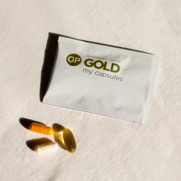 GOLD  - Essential trio (kapsle) -multivýživový doplněk stravy pro zdraví a krásu